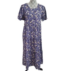 NWT Boutique Women's Bohemian Floral Maxi Dress M